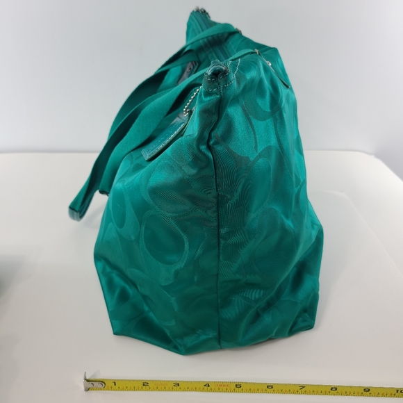 🦃Coach Packable Travel Tote Makeup Bag Hanging Toiletry Collapsible Bag Set - Picture 10 of 16